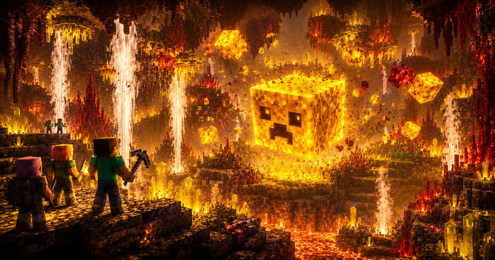 Nowy biom Sulfur Caves w aktualizacji Minecraft 26.2 Chaos Cubed